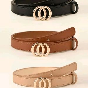 🌠Boho Black Vegan Leather Belt 🌠